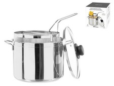 Cuiseur À Pâtes 2 Casiers Inoxdual 24 Cm Transparent Inoxpran