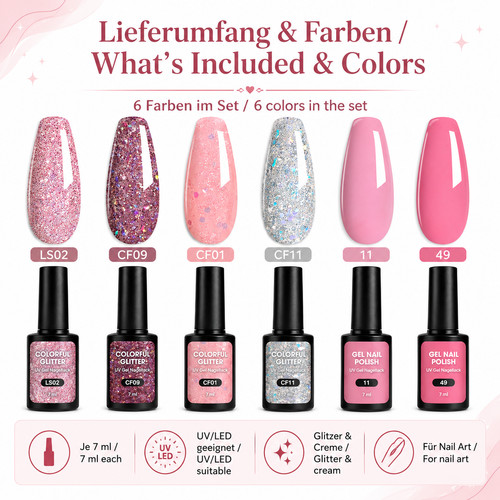 Lot gel vernis à ongles - à,