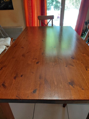 Table avec chaises banc - chaises, et