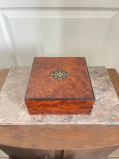 Ancien Boîte Coffret Bijoux