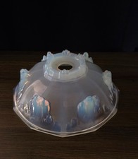 French Art deco Ezan glass chandelier light shade