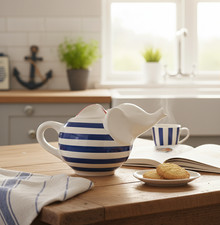 Théière Éléphant Rayée