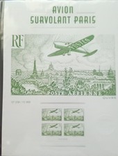 AFF98A - Affiche Avion