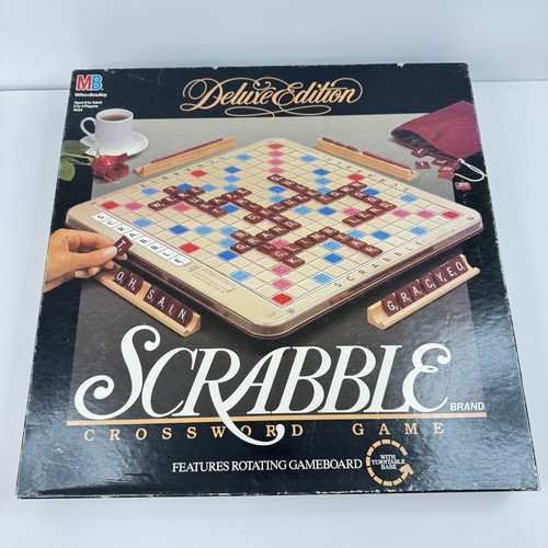 Vintage scrabble deluxe - vintage,