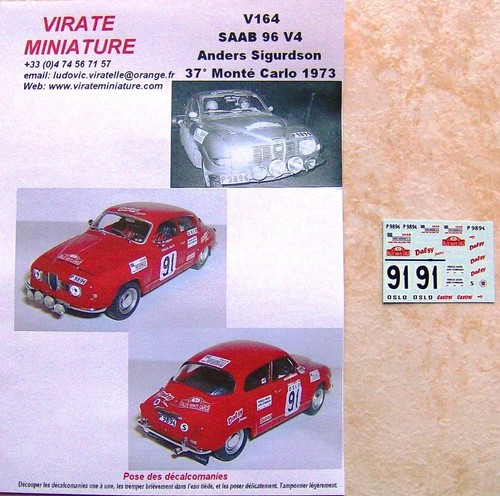 V164 saab rallye - v164,