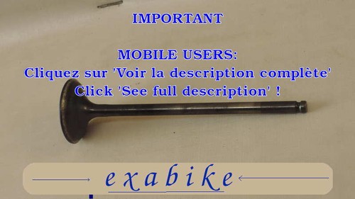 Soupape echappement pour - d'echappement,