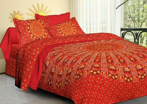 Couvre lit hippie - hippie, reine