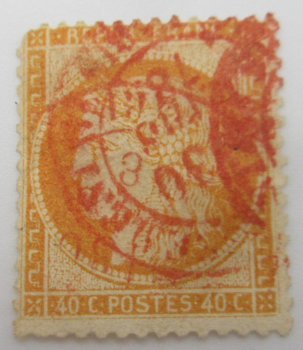Timbre france cachet - france,