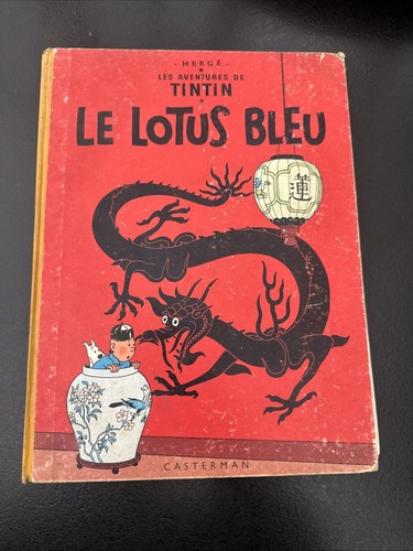 Lotus bleu les aventures - bleu,
