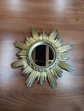 Miroir Soleil Tour En Résine Made In Italy Vintage Diam. 41cm