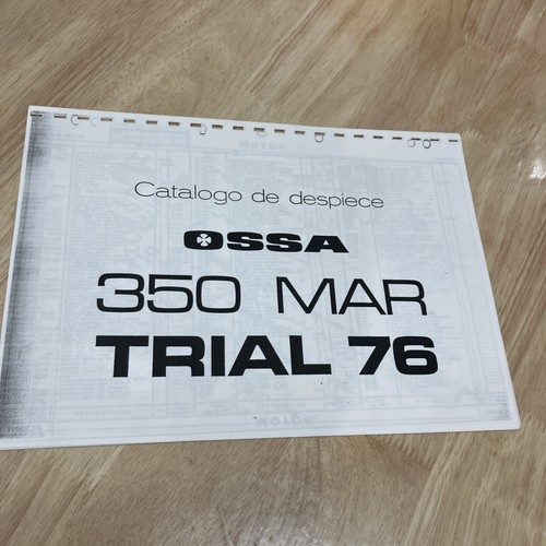 Ossa moto 350 - mar, trial