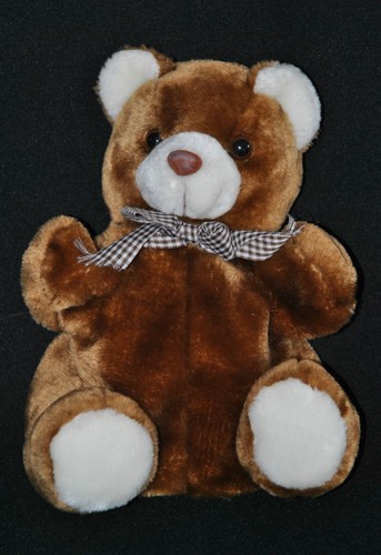 Doudou marionnette ours - 🍀doudou,