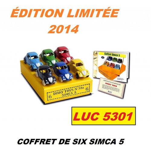 Coffret neuf simca 5 - de,