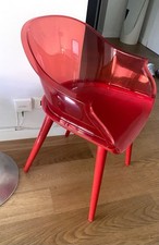 Magis cyborg Marcel wanders Italie chaise fauteuil design mobilier rouge