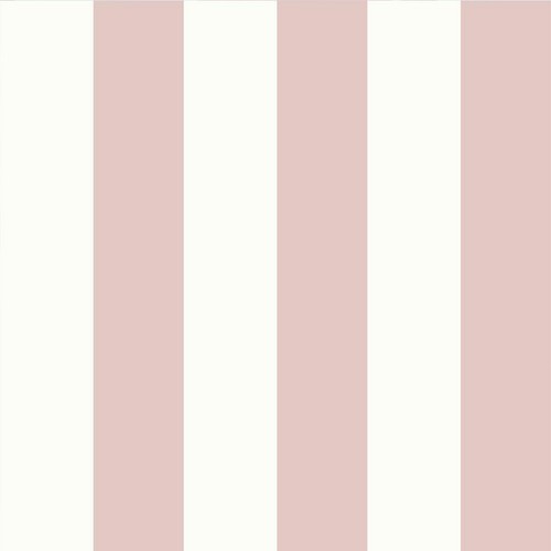 Papier peint rayé rose - peint,