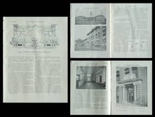 LA CONSTRUCTION MODERNE n°22 1914 CLEVELAND, ROBERT KOHN, FONTAINES JUVISY