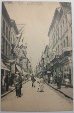 Carte Postale Ancienne Belgique, Ostende, Rue de la Chapelle