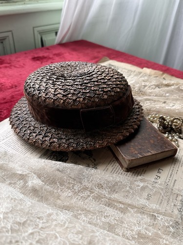 Chapeau paille tressé - en,