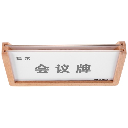 Porte nom acrylique avec - ,