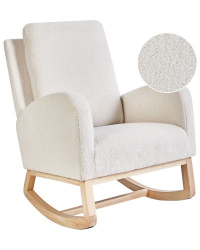 Fauteuil bascule rembourré - fauteuil, à