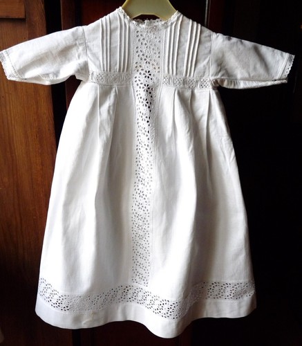 Robe longue ancienne - , bébé