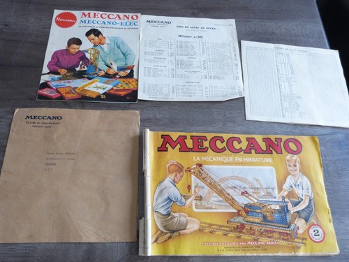 Anciennes notices meccano