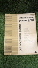 Intermediate Piano Gold (Gold Line, 1974) 20 Titles 1975 Has Wear READ!!!