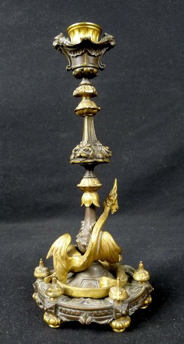 Bougeoir bronze deux - bronze, a