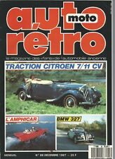AUTO MOTO RETRO N°88 MASERATI INDY / FIAT 600 / AMPHICAR / CITROEN TRACTION AVT7