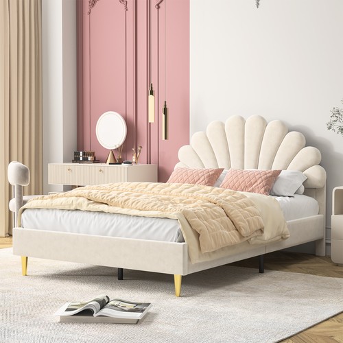 Lit double rembourré 140 - , x