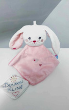 Doudou Plat Petit Lapin Blanc