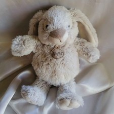 Doudou lapin blanc (écru)