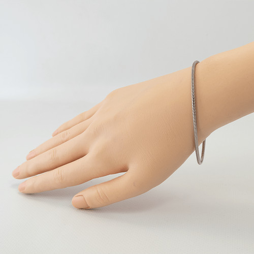 Bracelet serpent argent - bracelet,
