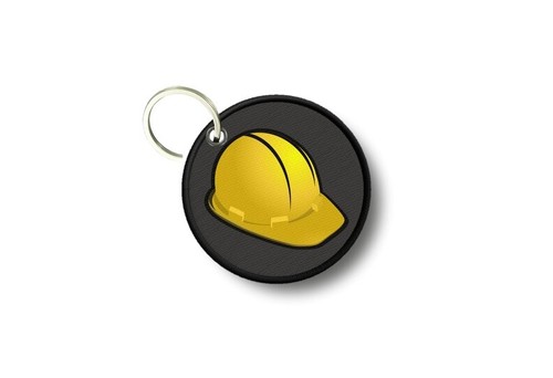 Porte cles clé clefs - , rond