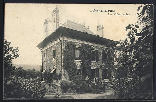 Cpa étang ville les - cpa, l´Étang-la-ville,