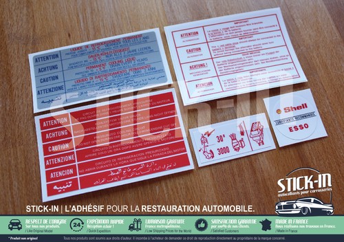 Autocollants stickers pour - 5,