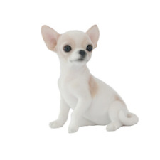 Exquisite Simulation Chihuahua Model Mini Animal Dog Statue Desktop Decoration