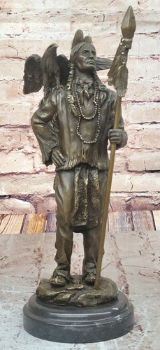 Bronze spirit journey indian - spirit,