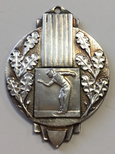 Médaille métal argenté