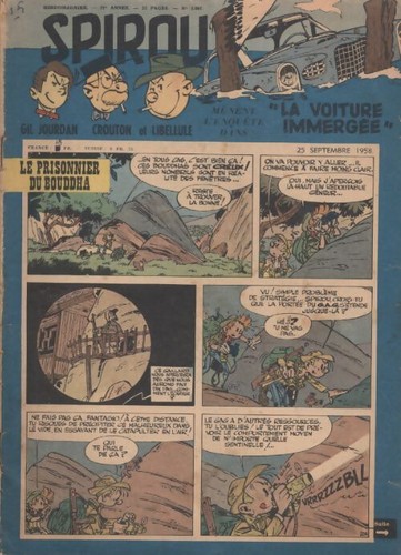 Spirou 1067 la voiture - :,
