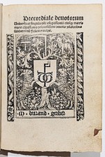 Incunable Inkunabel / Pierre