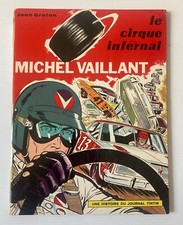 Michel Vaillant Cirque infernal EO 1st 1969 Tintin course voitures Graton BE