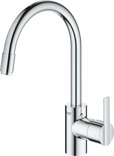 Robinet cuisine sur pied - robinet,