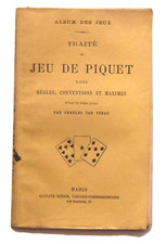 (JEUX) VAN TENAC. Traité du