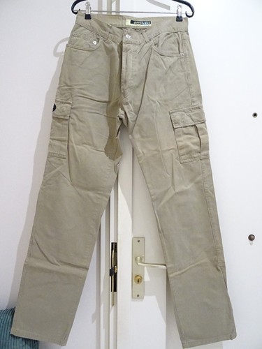 Pantalon cargo beige cheyenne - cargo,