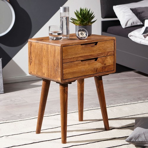Finebuy table chevet bois - table, de
