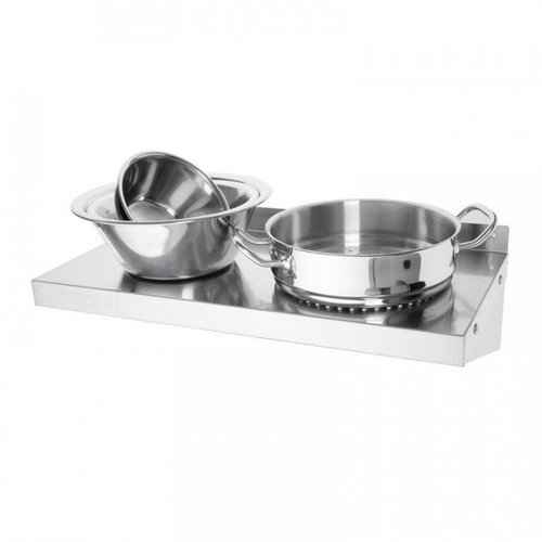 étagère inox murale 600 - inox, (l)600