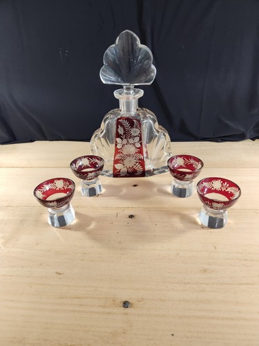 Bohemian crystal liqueur - crystal,