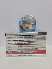 Wii Mario Game Lot Tested & Working