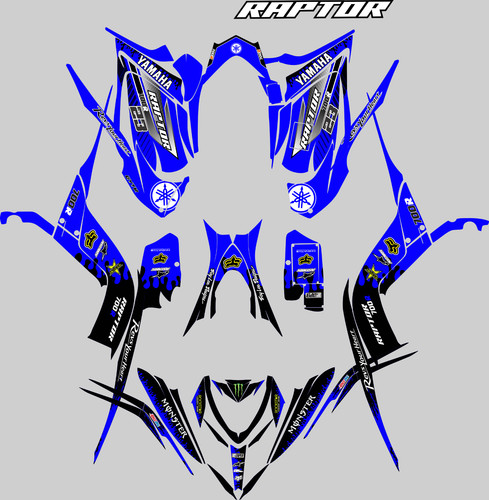 Atv quad yamaha raptor - quad,